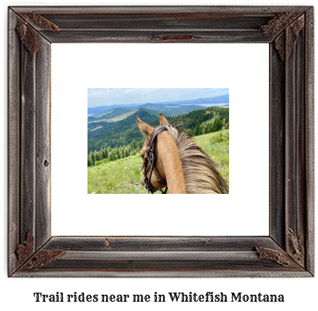 trail rides near me in Whitefish, Montana